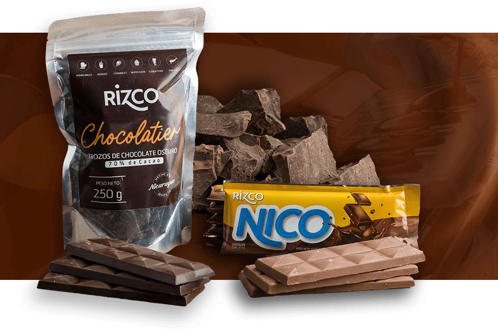 Rizco Cocoa Comapany Chocolatier y Nico Chocolate Nicaragüense